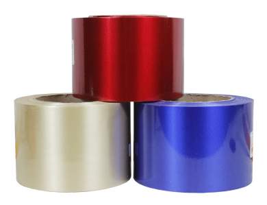 Лента траурная простая глянцевая 8*50см