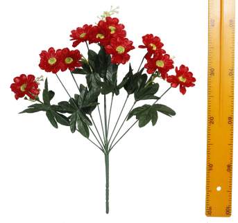 Ветка букет хризантема (7гол 45см 40шт) AW-036 1200шт Ветка букет хризантема (7гол 45см 40шт) AW-036 1200шт