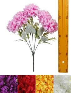 Ветка букет бульдонежа (5гол 45см 40шт) N-002 800шт