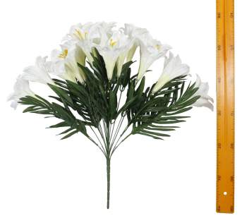 Ветка букет лилии (18гол 60см) HS24267
