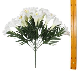 Ветка букет лилии (18гол 60см) HS24267