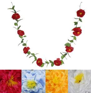 Гирлянда для возложения пиончик (200см 2шт)