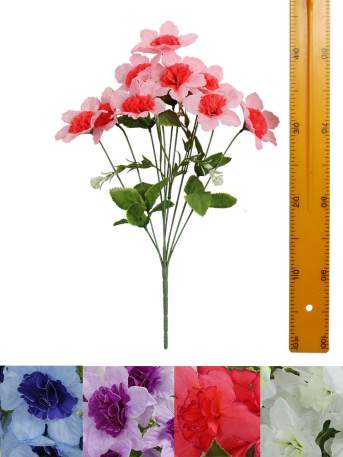 Ветка букет для венка нарцисса (9гол 45см 20шт) Y09-1006