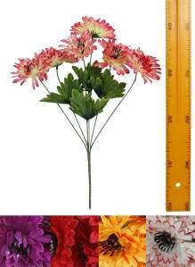 Ветка букет для венка хризантемы (6гол 45см 40шт) Y06-839