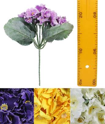 Букет фиалки (5гол 20шт) HS6262