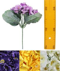 Букет фиалки (5гол 20шт) HS6262