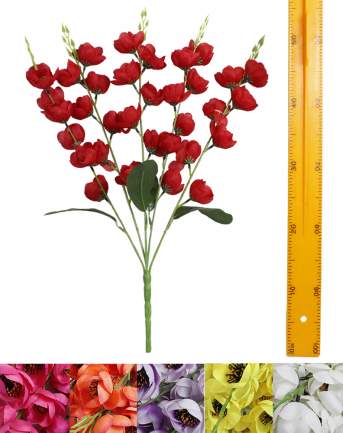 Ветка букет для венка соника (5вет 65см 20шт) S-001