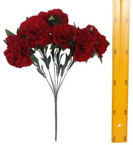 Букет гвоздики барх. (7гол 50см 20шт) 2001