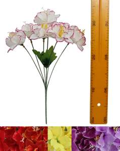 Ветка букет для венка нарцисса (6гол 35см 50шт) Y06-974