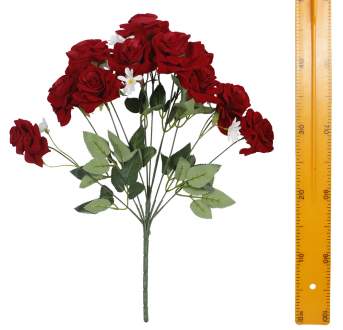 Букет роза барх. с ромашкой (50см 11гол 10шт) M008 G008 Букет роза барх. с ромашкой (50см 11гол 10шт) M008 G008