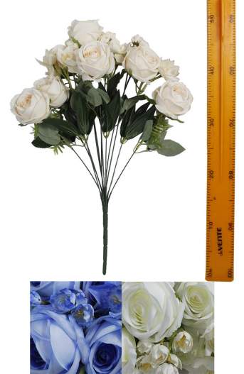 Ветка букет для венка букет для венка розы с нарциссом (13ол 50см шт)