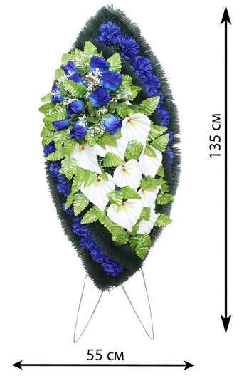 Венок для обряда похорон №5,5 Крыло