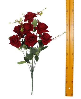 Букет барх.роза (7гол 60см 20шт) Q0014