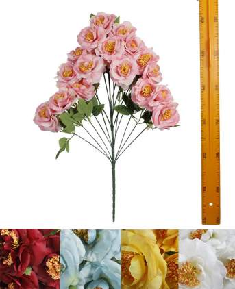 Ветка букет чайной розы (18гол 70см 10шт) 180шт Ветка букет чайной розы (18гол 70см 10шт) 180шт